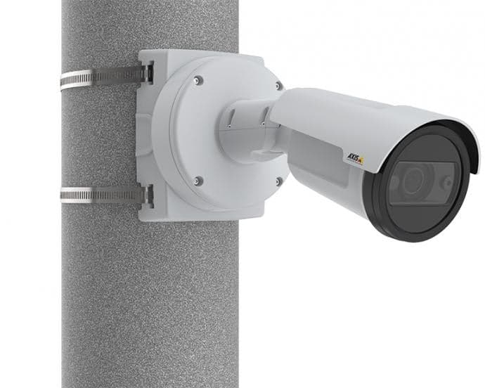 AXIS T91B47 (100-410 mm) - Kit de montagem da câmera - montagem no poste - interior, exterior - branco - para AXIS AXIS P3245, M3215, M4308, P1385, P1455, P3255, P3818, Q1951, Q1952, Q3536, Q3538, miniatura 4