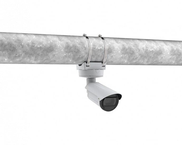 AXIS T91B47 (100-410 mm) - Kit de montagem da câmera - montagem no poste - interior, exterior - branco - para AXIS AXIS P3245, M3215, M4308, P1385, P1455, P3255, P3818, Q1951, Q1952, Q3536, Q3538, miniatura 5