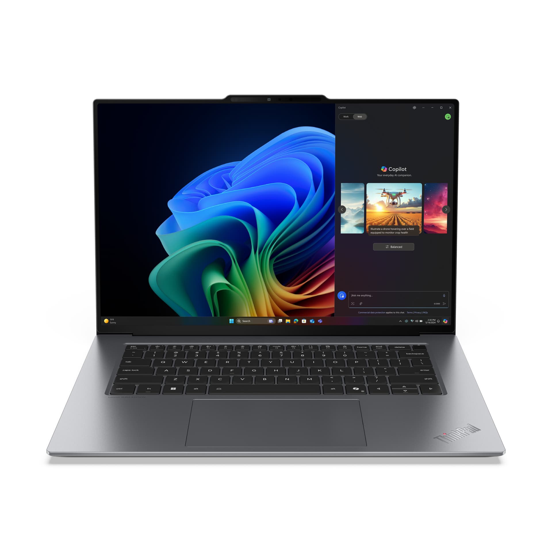 Lenovo ThinkPad X9-15 Gen 1 Aura Edition Copilot+ PC, miniatura 1