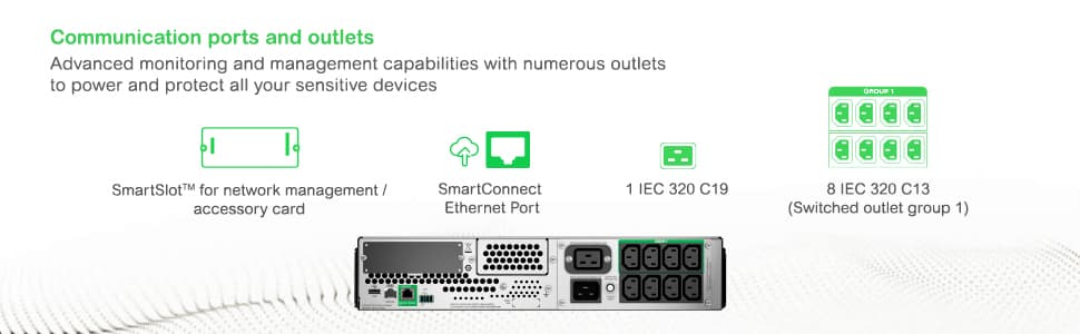 APC SMT3000RMI2UC, miniatura 12