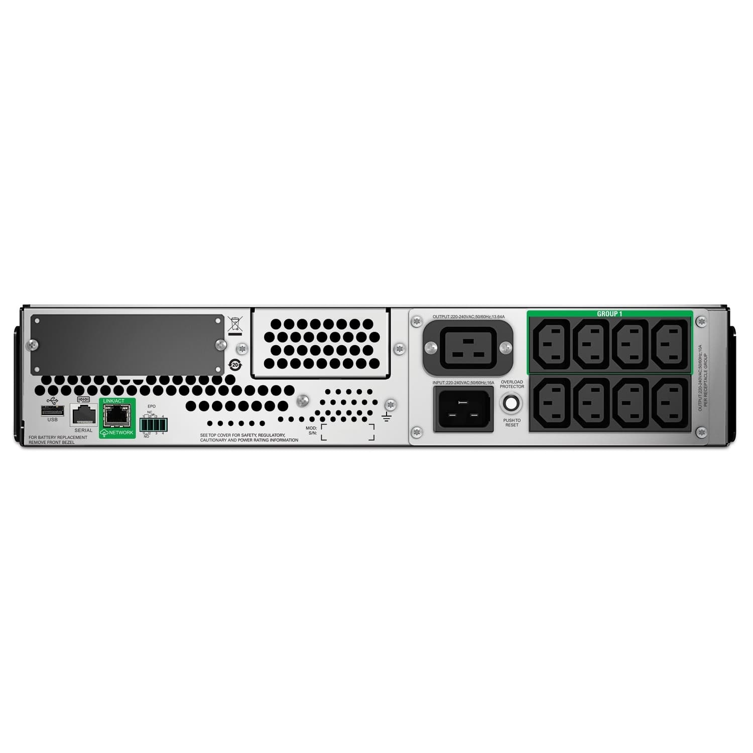 APC SMT3000RMI2UC, miniatura 3
