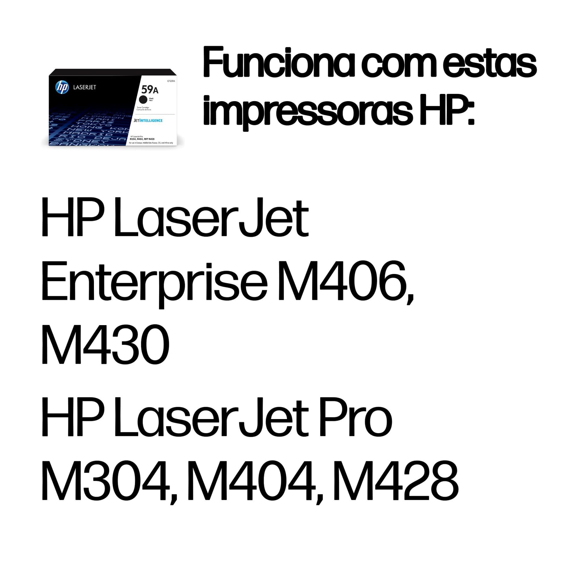 HP Toner LaserJet Original 59A Preto, miniatura 2