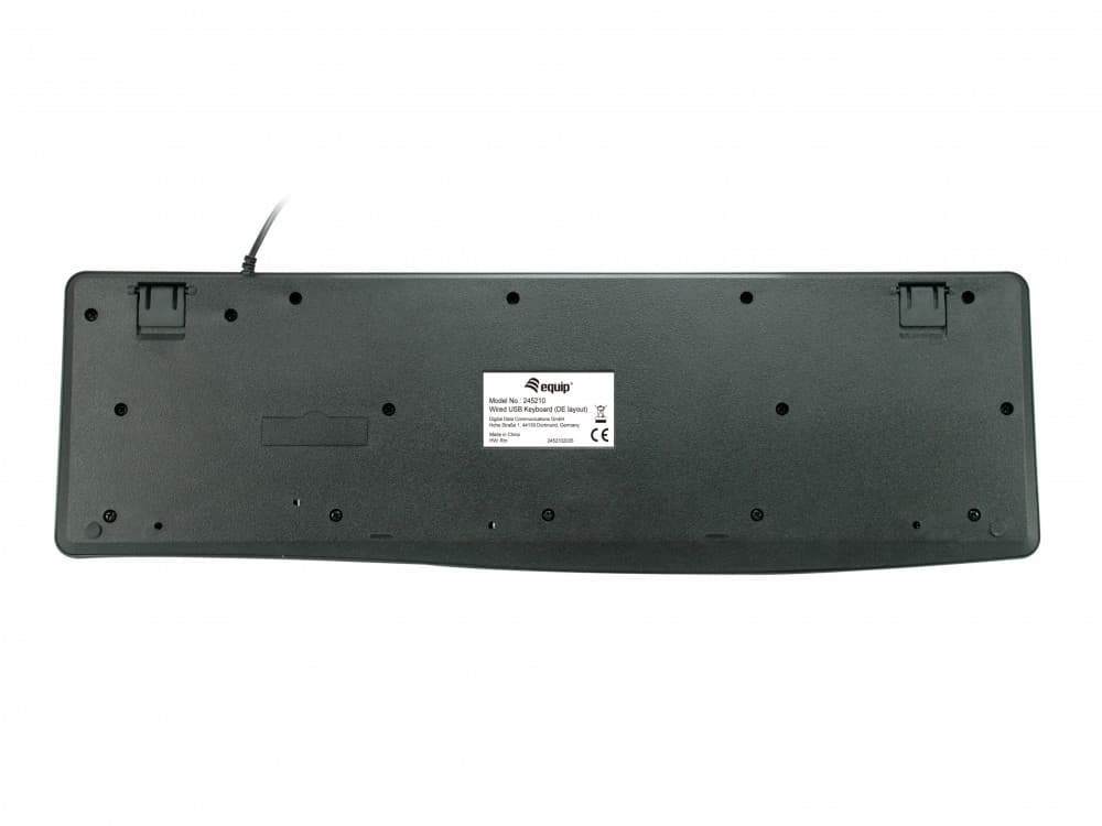 EQUIP LIFE TECLADO STANDARD 105 TECLAS USB BLACK #MEGA PROMO#, miniatura 4