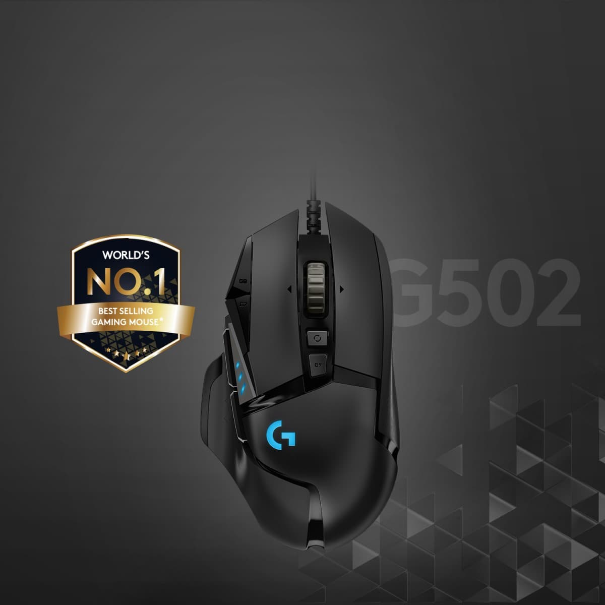 Logitech Gaming Mouse G502 (Hero) - Rato - óptico - 11 botões - com cabo - USB, miniatura 2