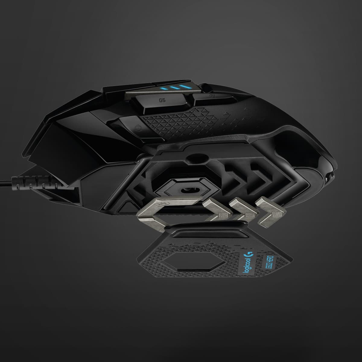 Logitech Gaming Mouse G502 (Hero) - Rato - óptico - 11 botões - com cabo - USB, miniatura 4