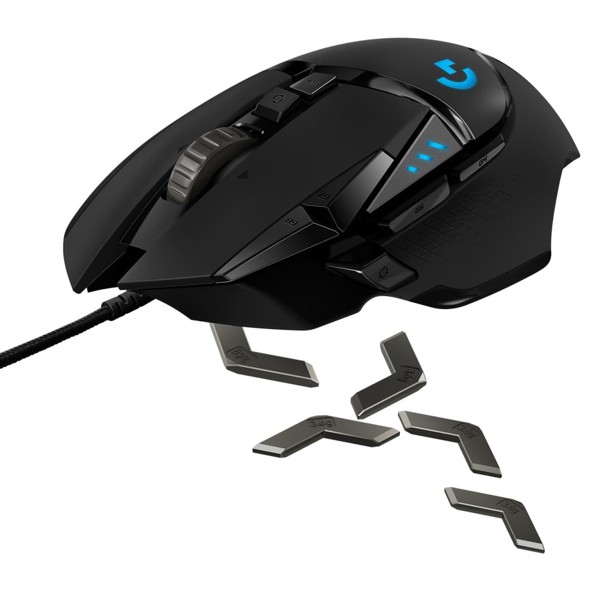 Logitech Gaming Mouse G502 (Hero) - Rato - óptico - 11 botões - com cabo - USB, miniatura 7