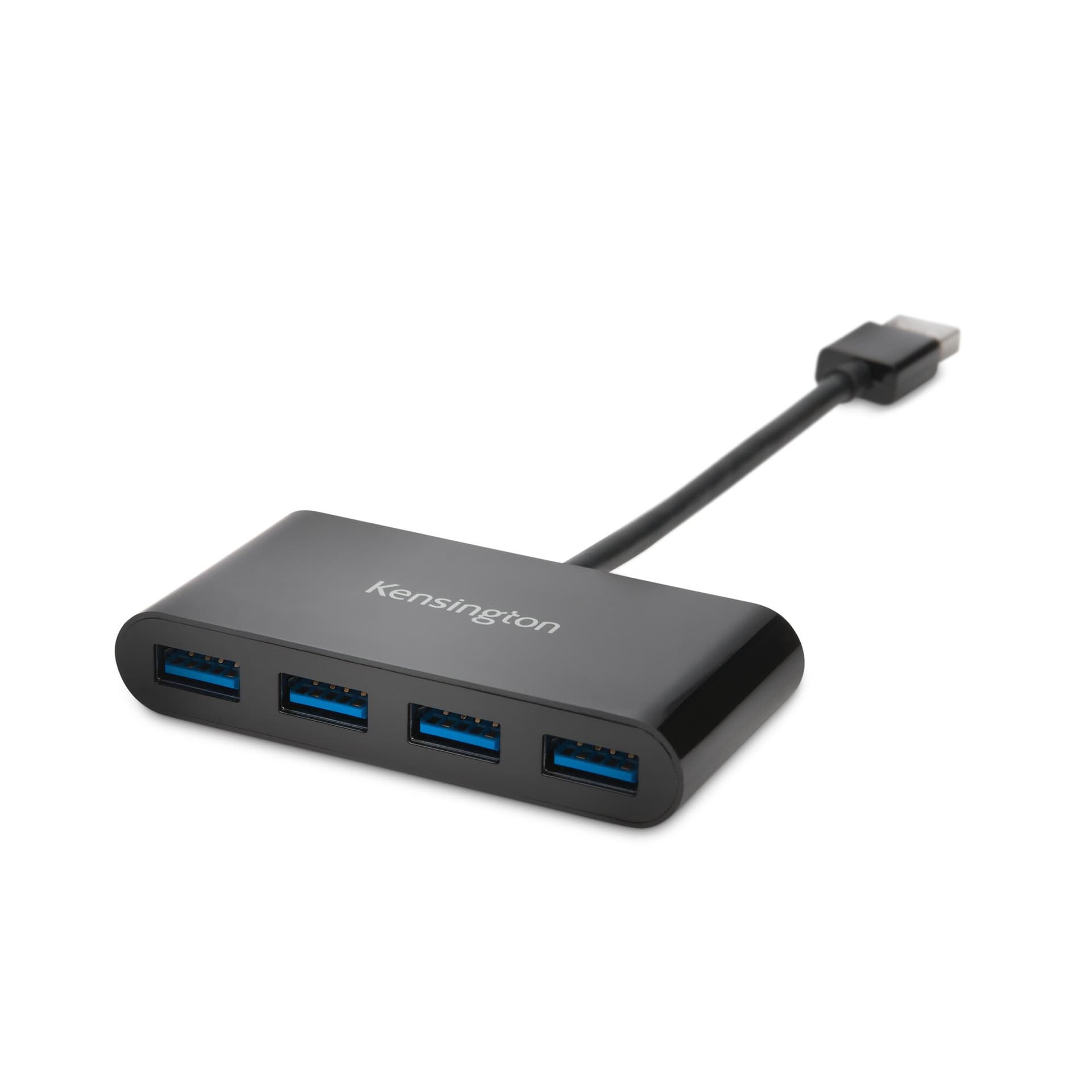 Kensington UH4000 Concentrador USB 3.0 de 4 portas — Preto, miniatura 2