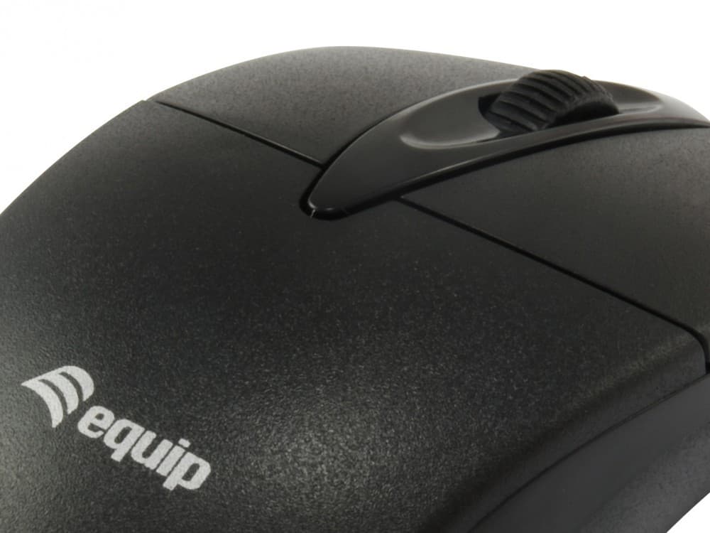 EQUIP LIFE RATO OPTICO USB BLACK 1000DPI, miniatura 2