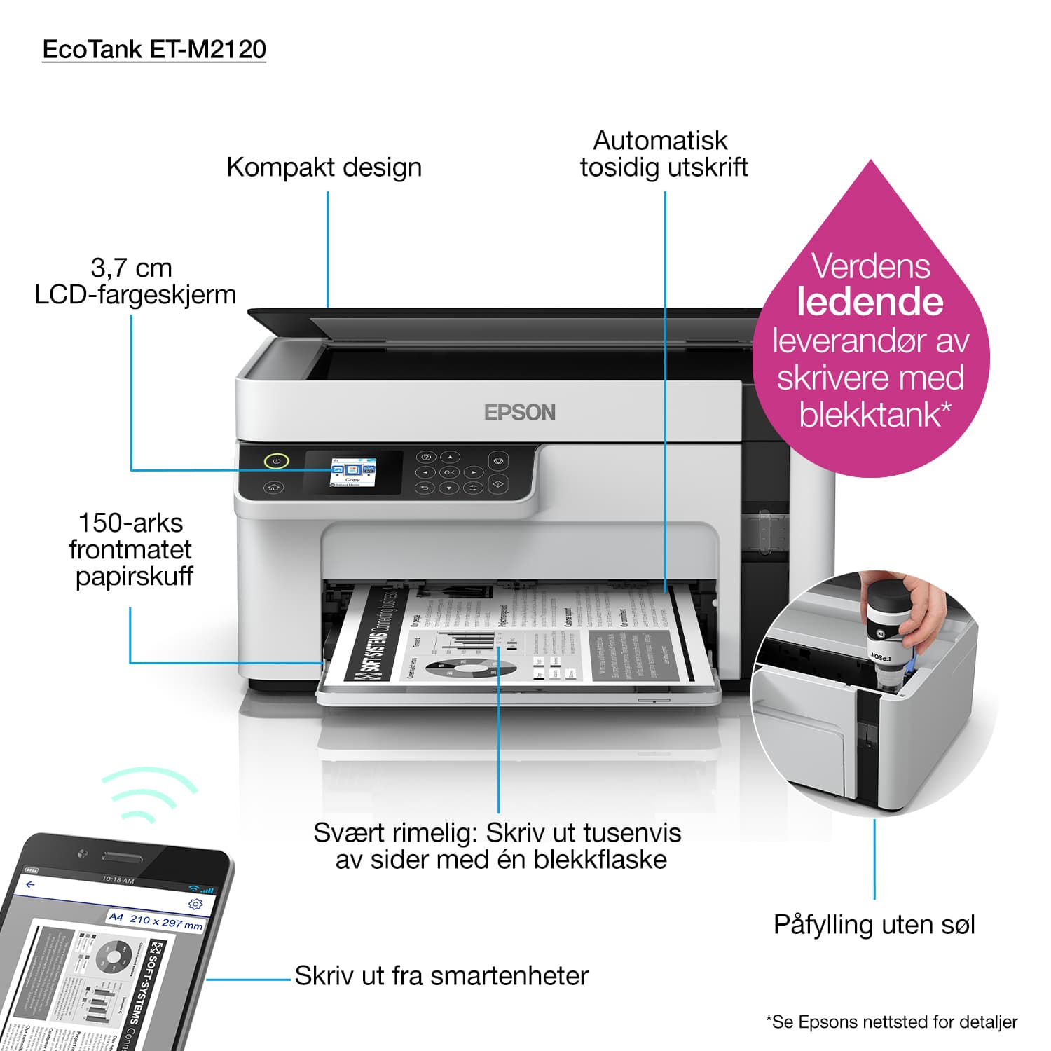 Epson EcoTank ET-M2120, miniatura 44