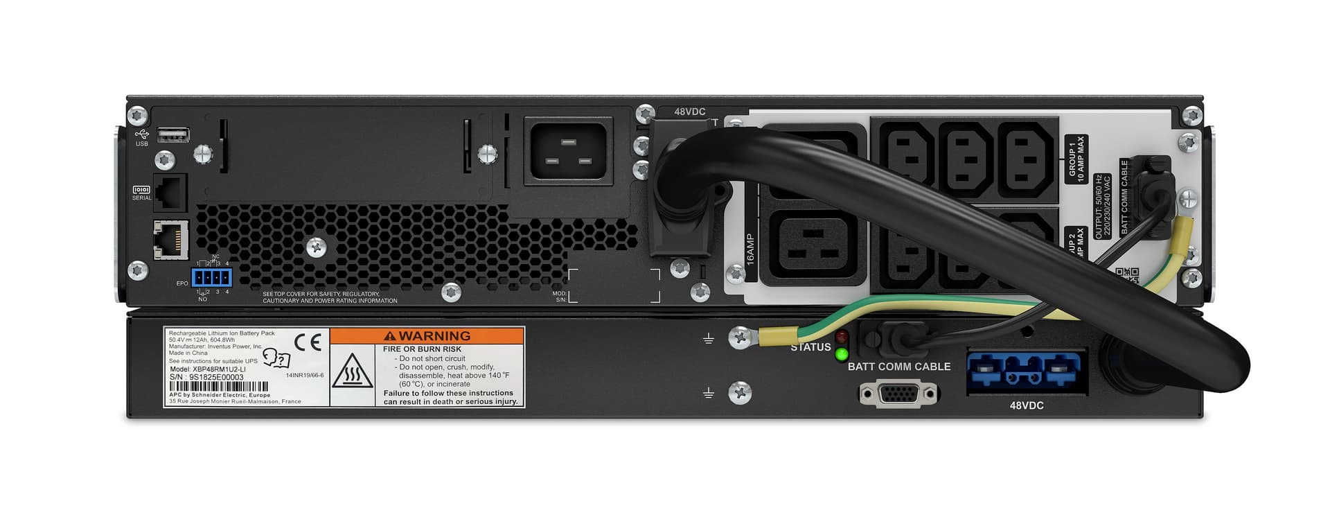 APC SMART-UPS SRT LI-ION 3000VA RM ACCS, miniatura 2