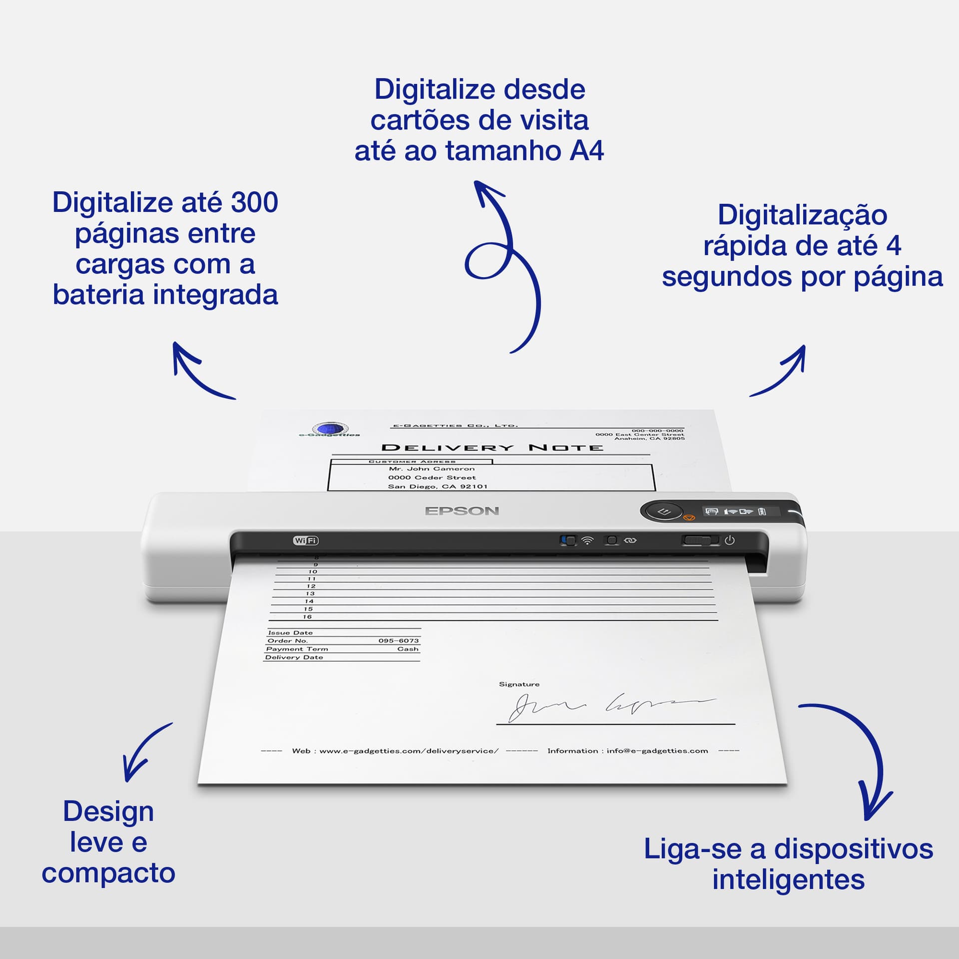 Epson WorkForce DS-80W, miniatura 3