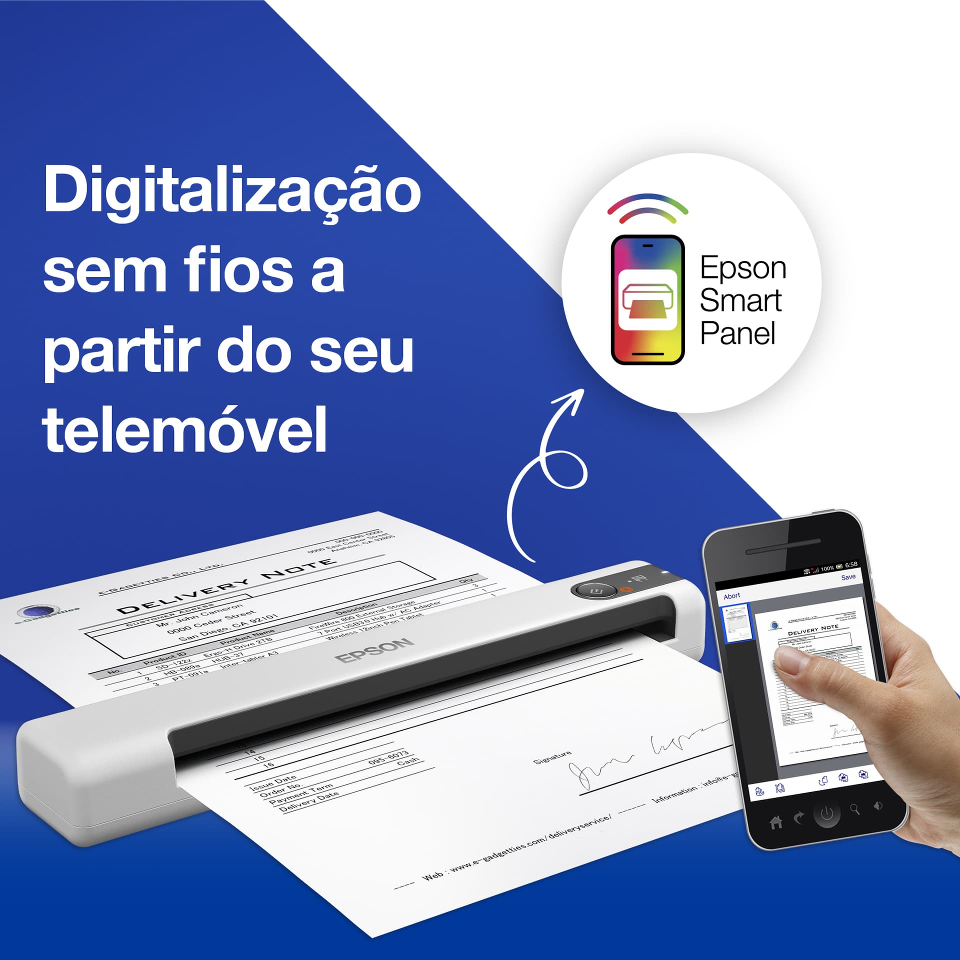 Epson WorkForce DS-80W, miniatura 4