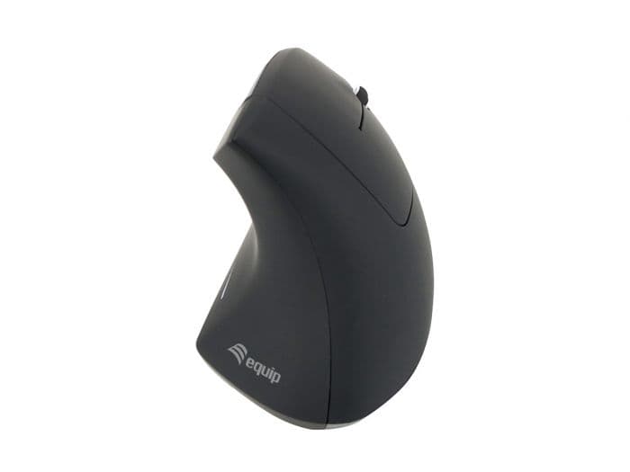 EQUIP LIFE RATO WIRELESS ERGONOMICO VERTICAL BLACK 1600DPI, miniatura 3