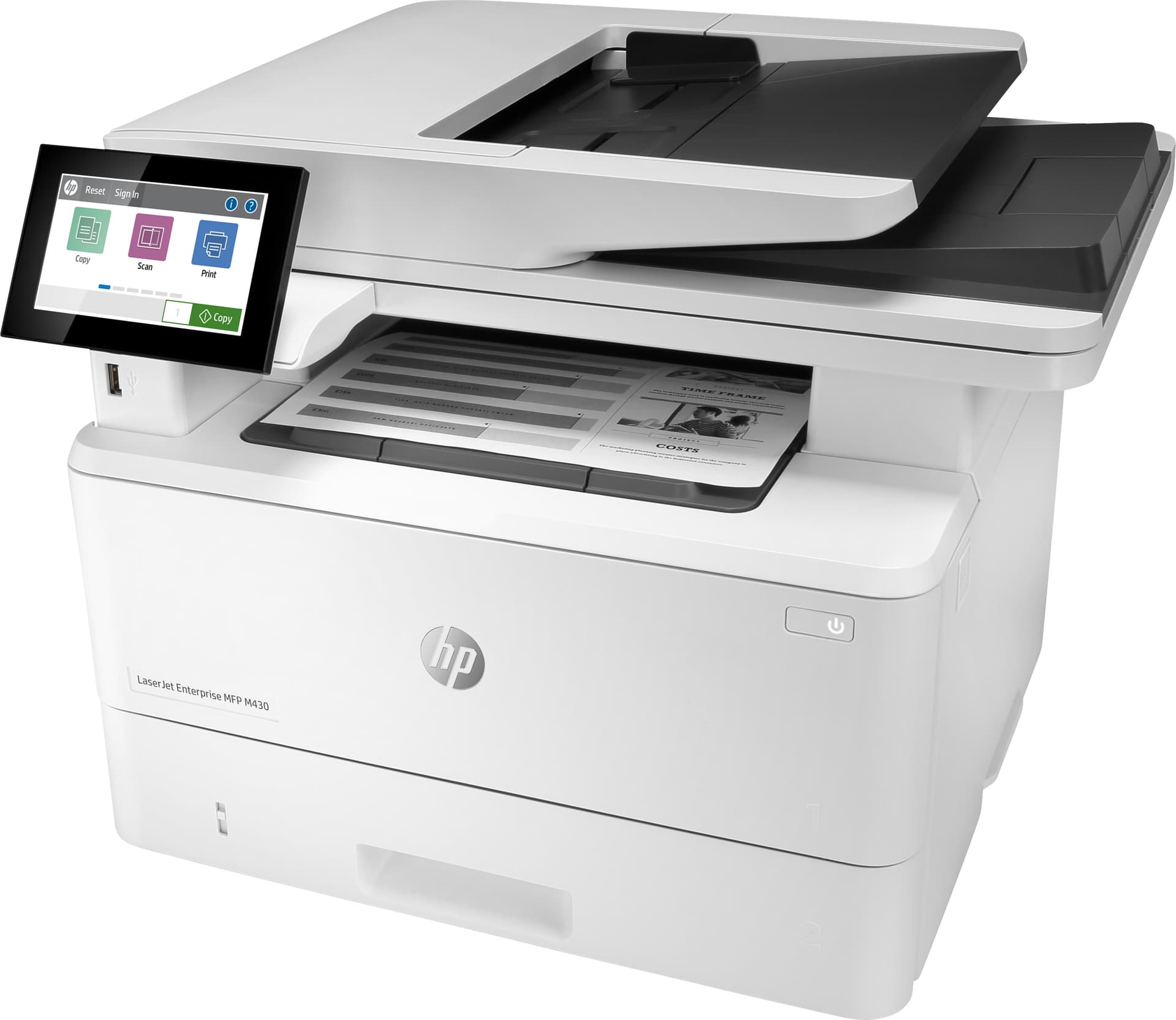 HP LaserJet Enterprise Multifunções M430f, miniatura 2