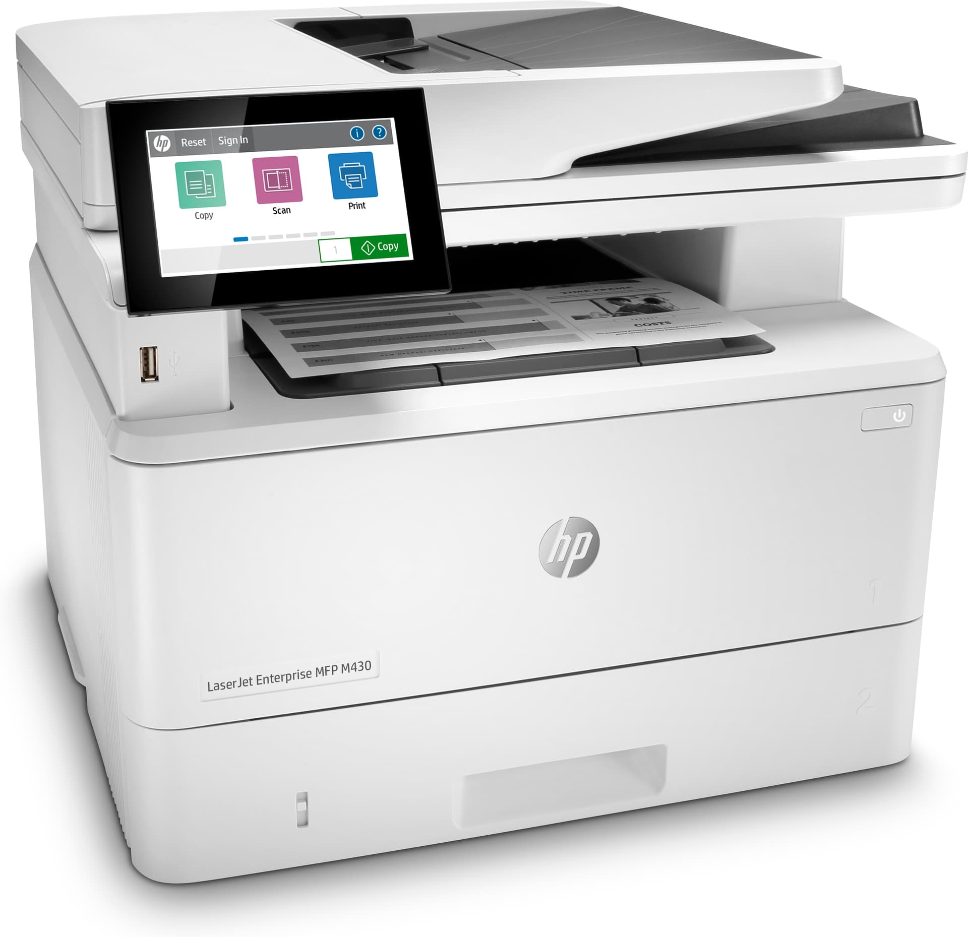 HP LaserJet Enterprise Multifunções M430f, miniatura 3