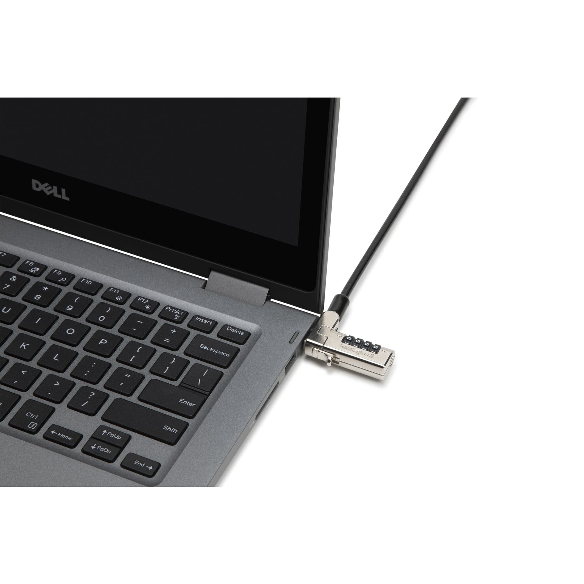Kensington Slim N17 Combination Laptop Lock for Wedge-Shaped Slots, miniatura 2
