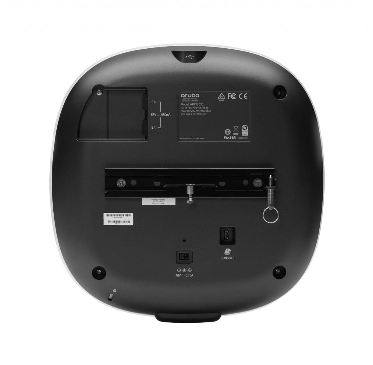 HPE Aruba AP-535 (RW) - Campus - ponto de acesso sem fios - ZigBee, Bluetooth, Wi-Fi 6 - 2.4 GHz, 5 GHz, miniatura 2