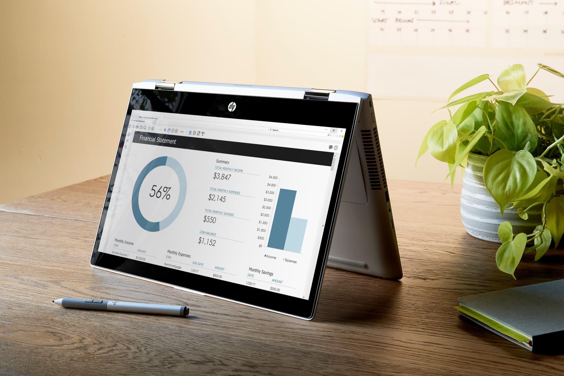 HP Caneta Active Pen Recarregável G3, miniatura 6