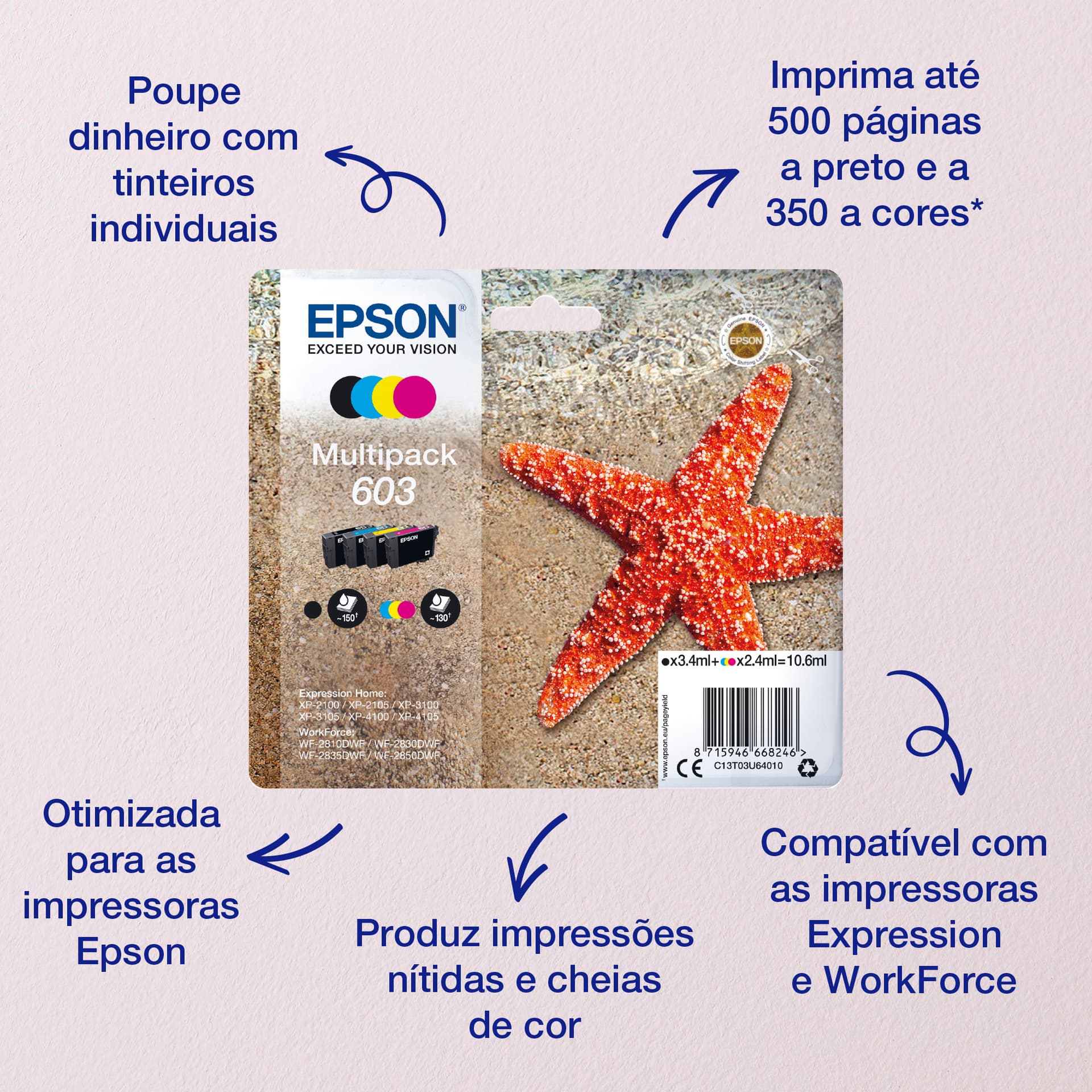 Epson Multipack 4-colours 603XL Ink, miniatura 2