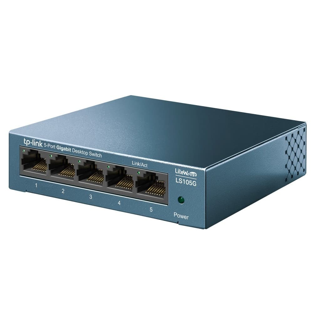 TP-LINK SWITCH LITEWAVE 5-PORT GIGABIT DESKTOP, miniatura 4