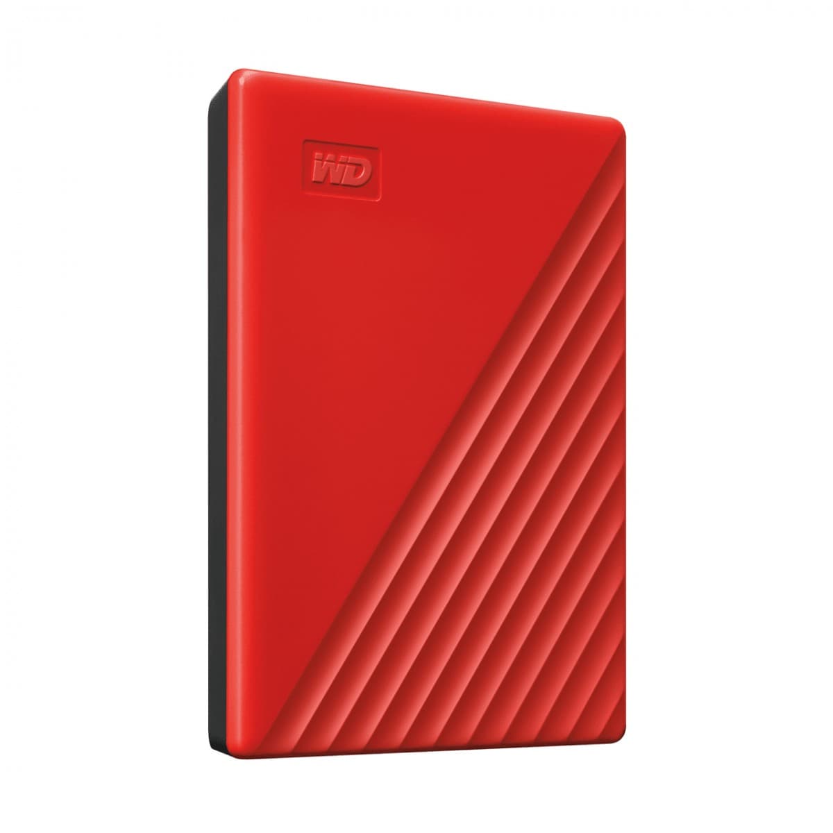 WD My Passport WDBPKJ0040BRD - Disco rígido - encriptado - 4 TB - externa (portátil) - USB 3.2 Gen 1 - 256-bits AES - vermelho, miniatura 3