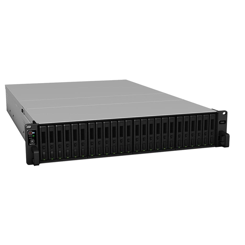 Synology FlashStation FS3600 - Servidor NAS - 24 baias - montável em bastidor - RAID (expansão de disco rígido) 0, 1, 5, 6, 10, JBOD, RAID F1 - RAM 16 GB - Gigabit Ethernet / 10 Gigabit Ethernet - iSCSI assistência - 2U, miniatura 6