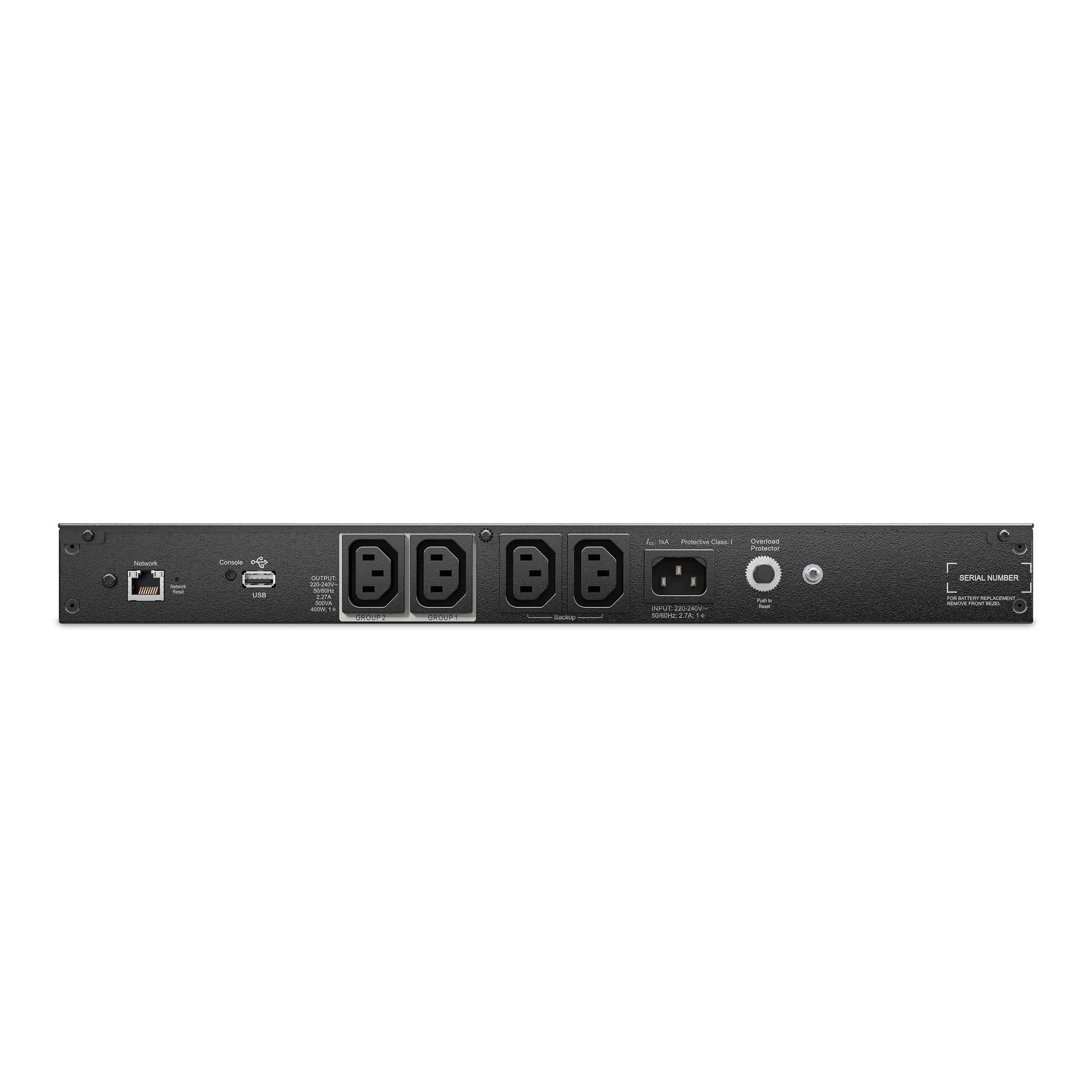 APC SMART-UPS C LI-ON 500VA SHORT DEPTH 230V NETWORK CARD, miniatura 3