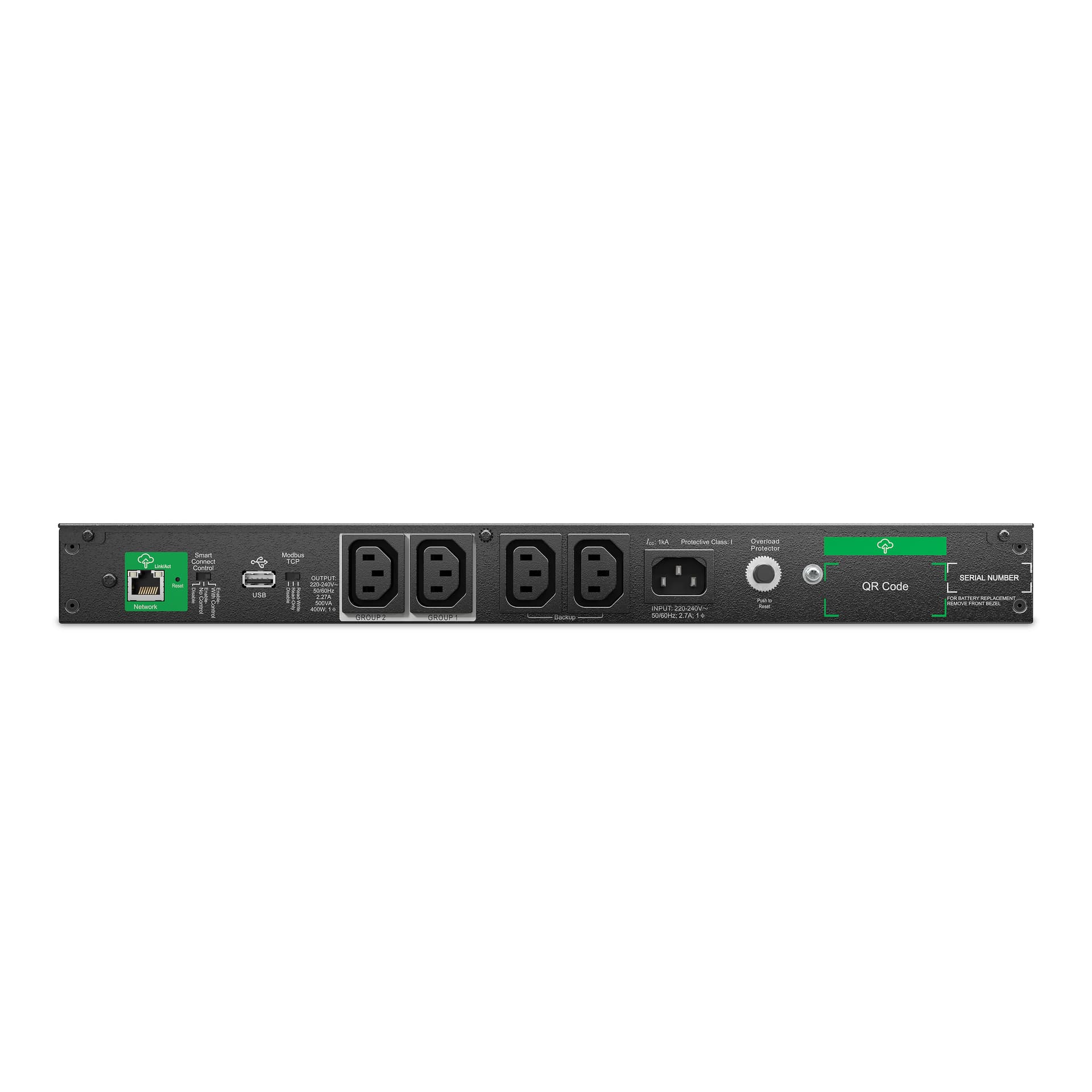 APC SMART-UPS C LI-ION 500VA SHORT DEPTH 230V SMARTCONNECT, miniatura 3