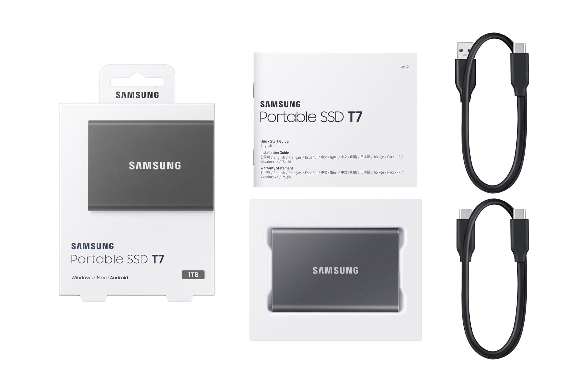 Samsung Portable SSD T7, miniatura 12