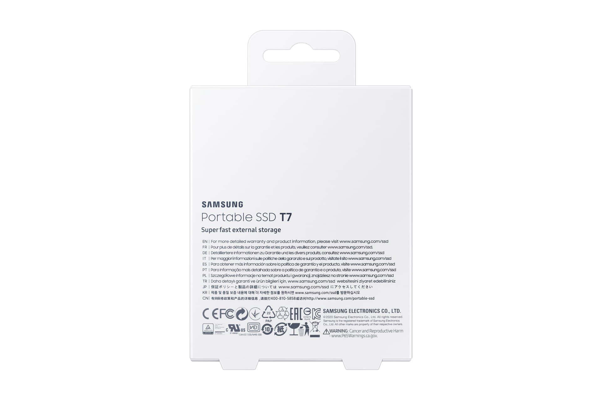 Samsung Portable SSD T7, miniatura 9