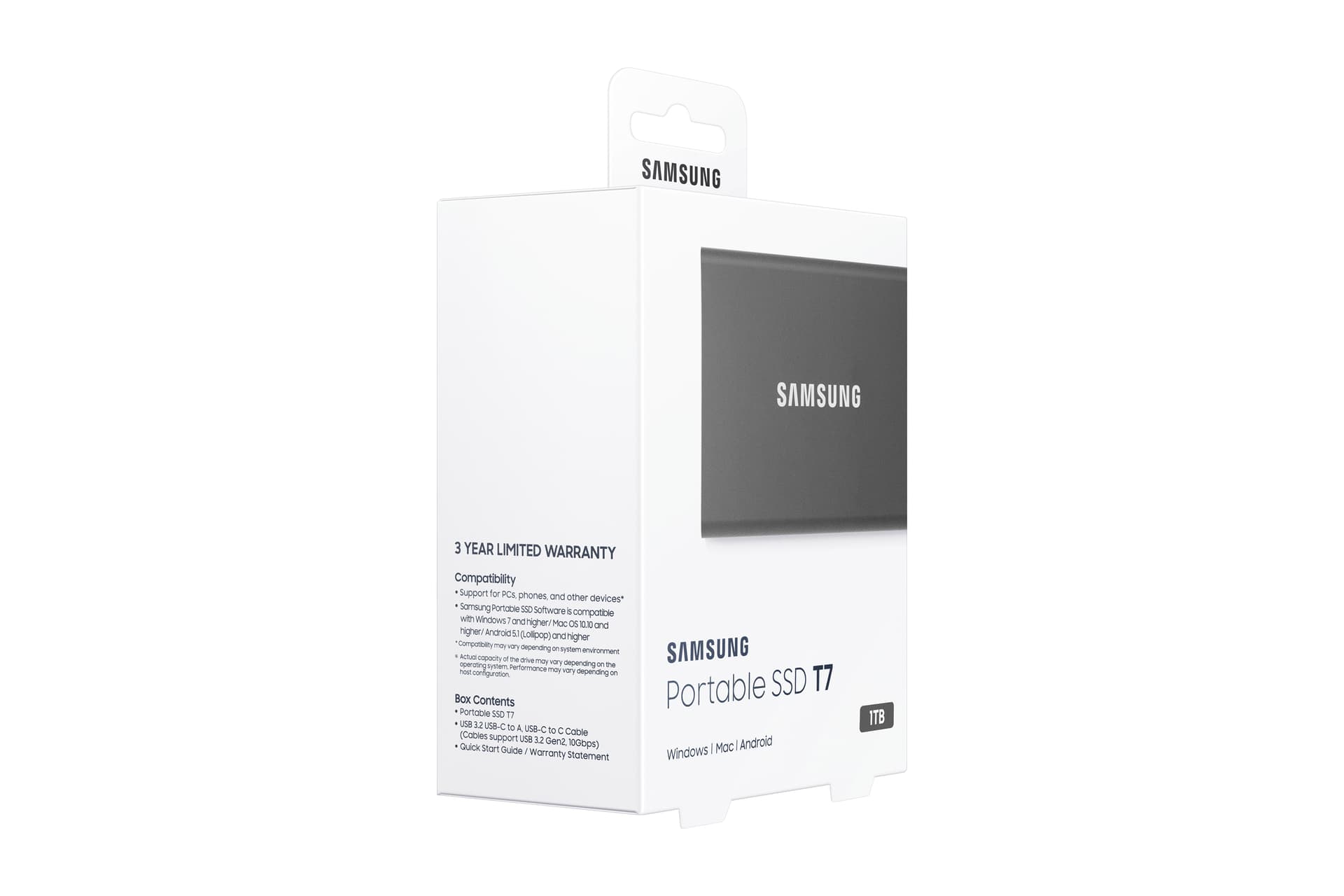 Samsung Portable SSD T7, miniatura 10