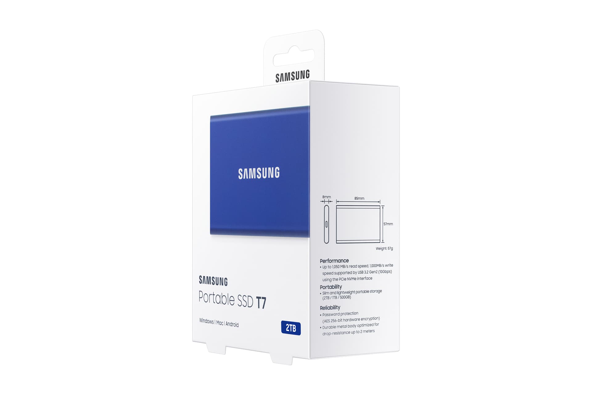 Samsung Portable SSD T7, miniatura 11
