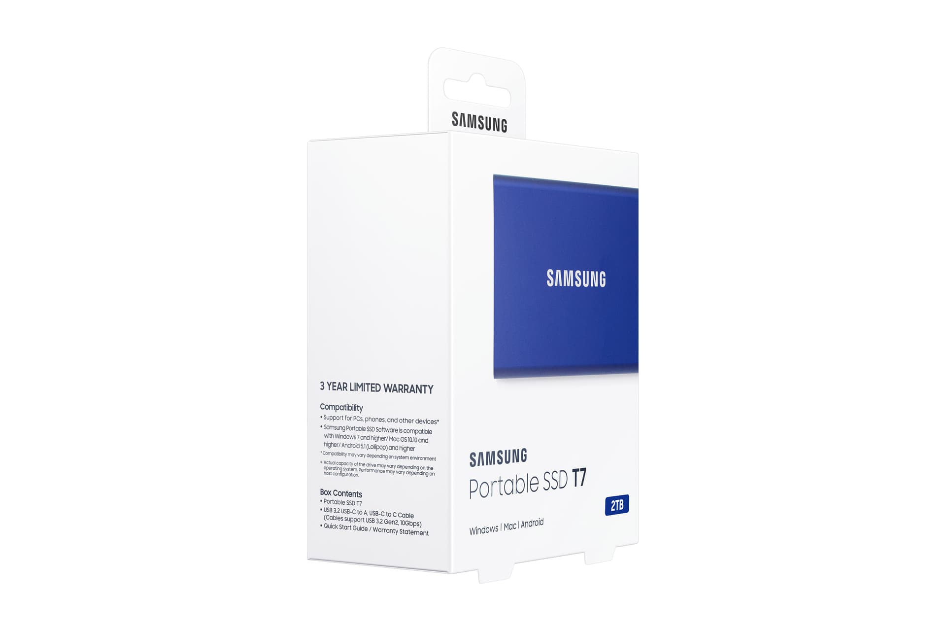 Samsung Portable SSD T7, miniatura 10