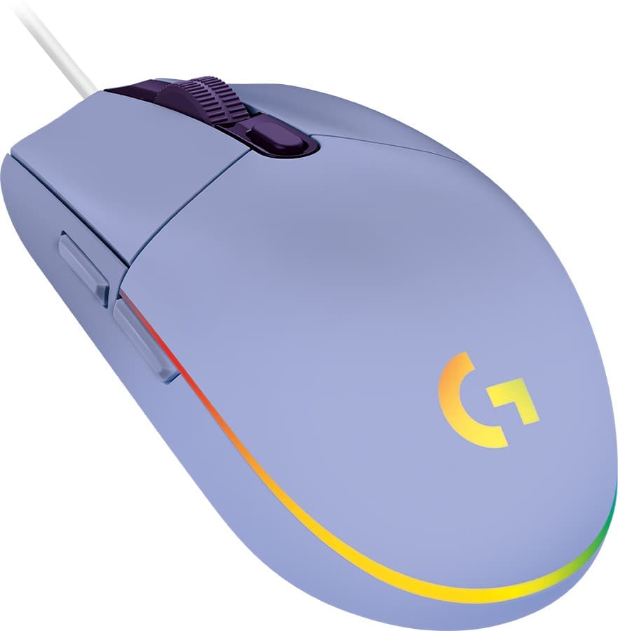 Logitech Gaming Mouse G102 LIGHTSYNC - Rato - para direita - óptico - 6 botões - com cabo - USB - lilás, miniatura 4