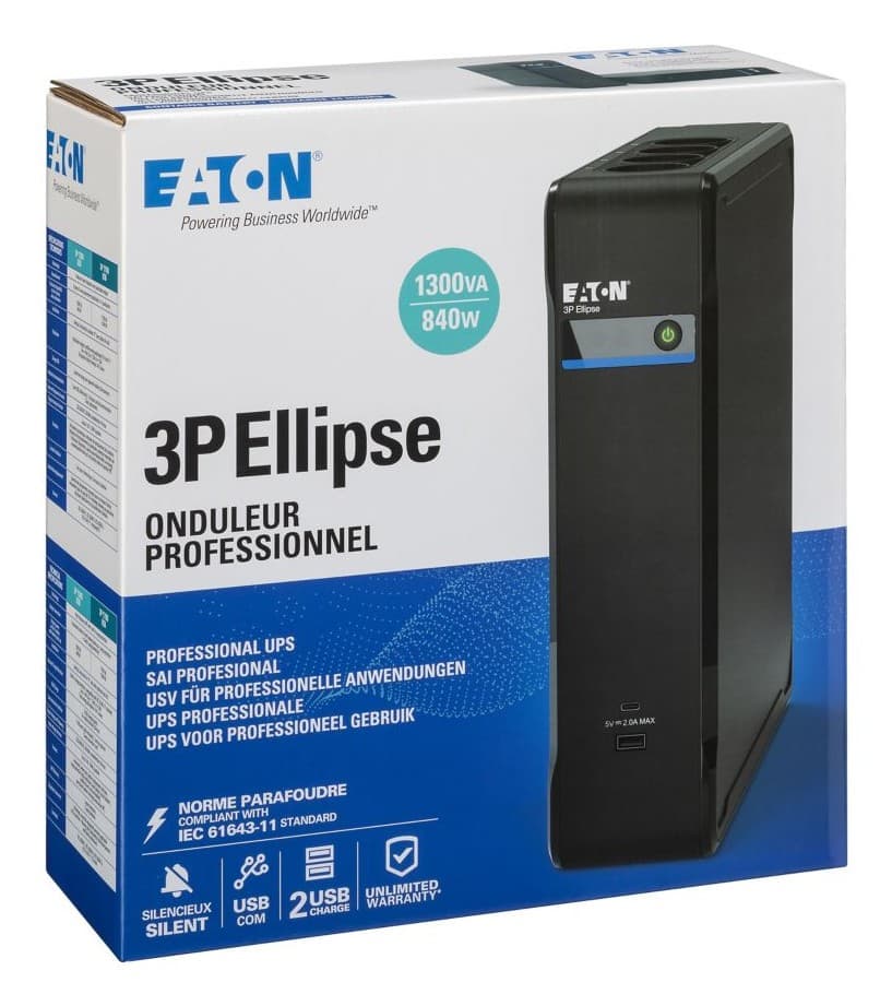 EATON 3P ELLIPSE 1300 USB DIN, miniatura 7