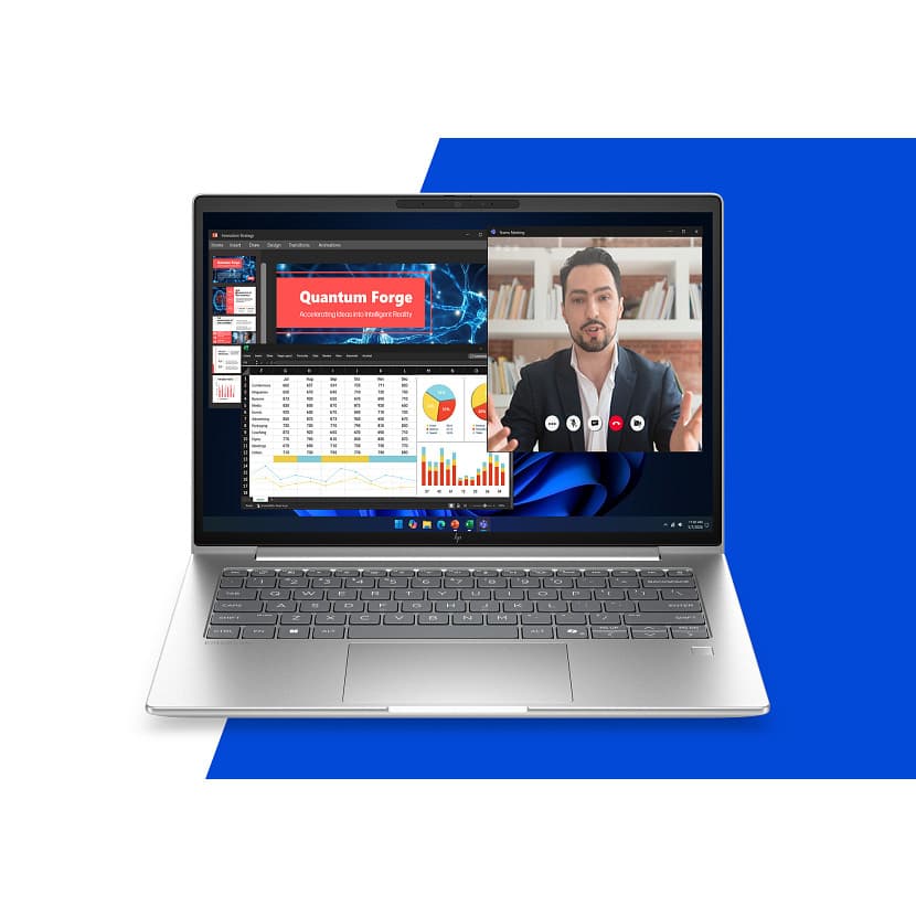 HP Elitebook 6 G2a 14 AI AMD Ryzen AI 5 430 14inch WUXGA AGLEDUWVA 16GB DDR5 512GB SSD WEBCAM UMA FPS W11P 1Y, miniatura 16