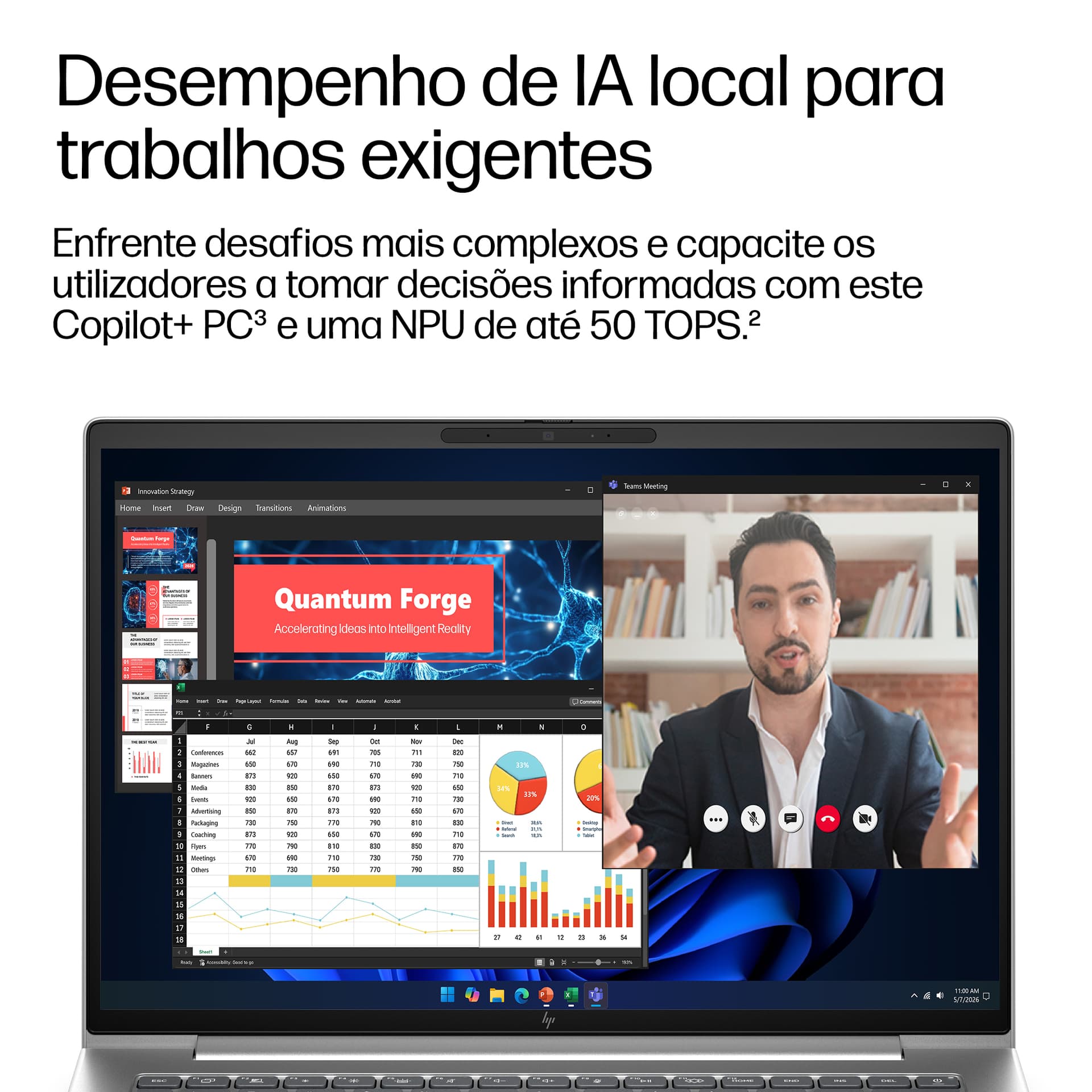 HP Elitebook 6 G2a 14 AI AMD Ryzen AI 5 430 14inch WUXGA AGLEDUWVA 16GB DDR5 512GB SSD WEBCAM UMA FPS W11P 1Y, miniatura 10