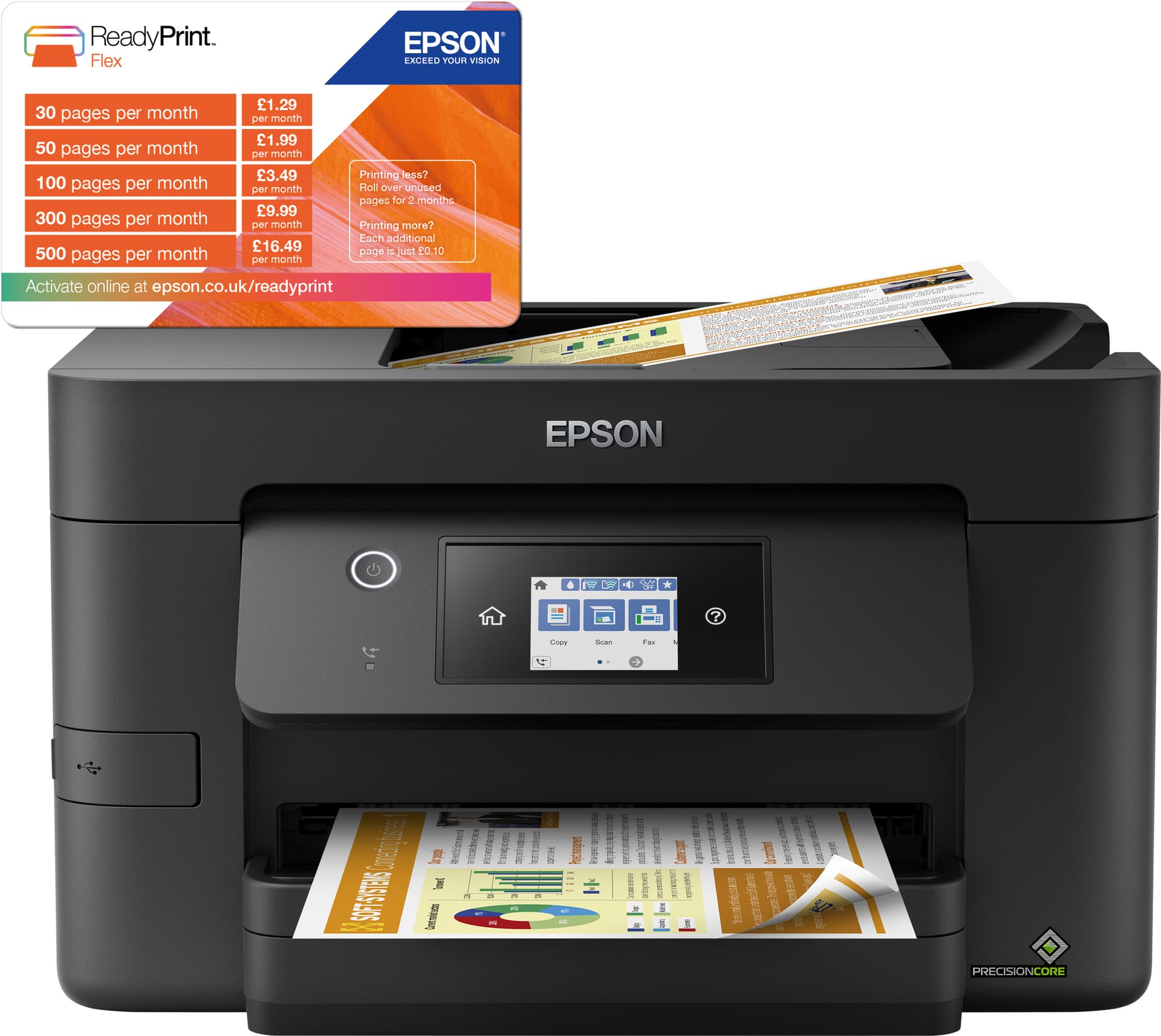Epson WorkForce Pro WF-3820DWF, miniatura 12