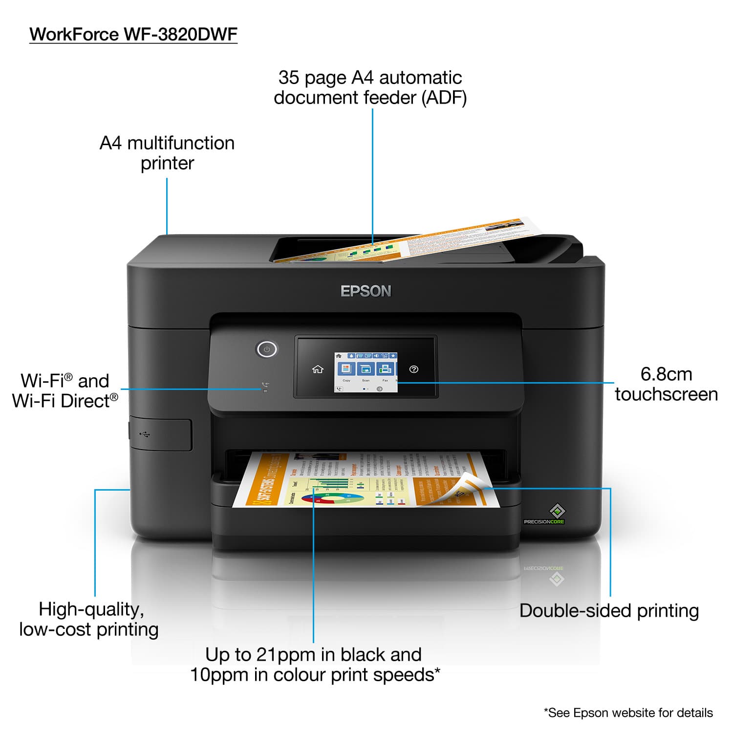 Epson WorkForce Pro WF-3820DWF, miniatura 13