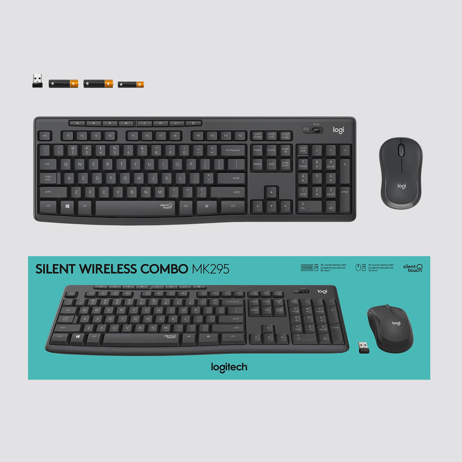 Logitech MK295 Silent, miniatura 9