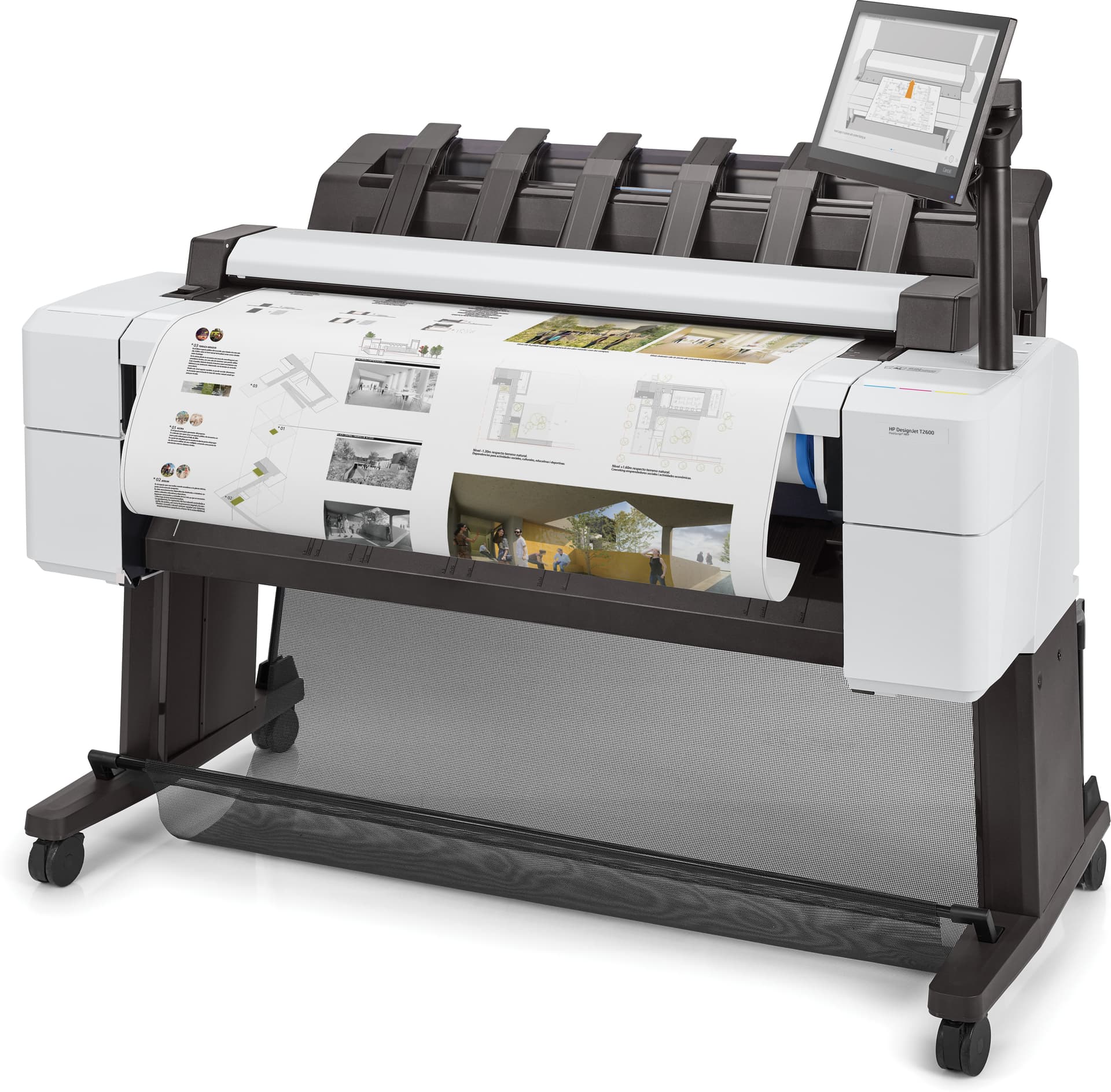 HP Designjet T2600 36-in PostScript Multifunction Printer, miniatura 3