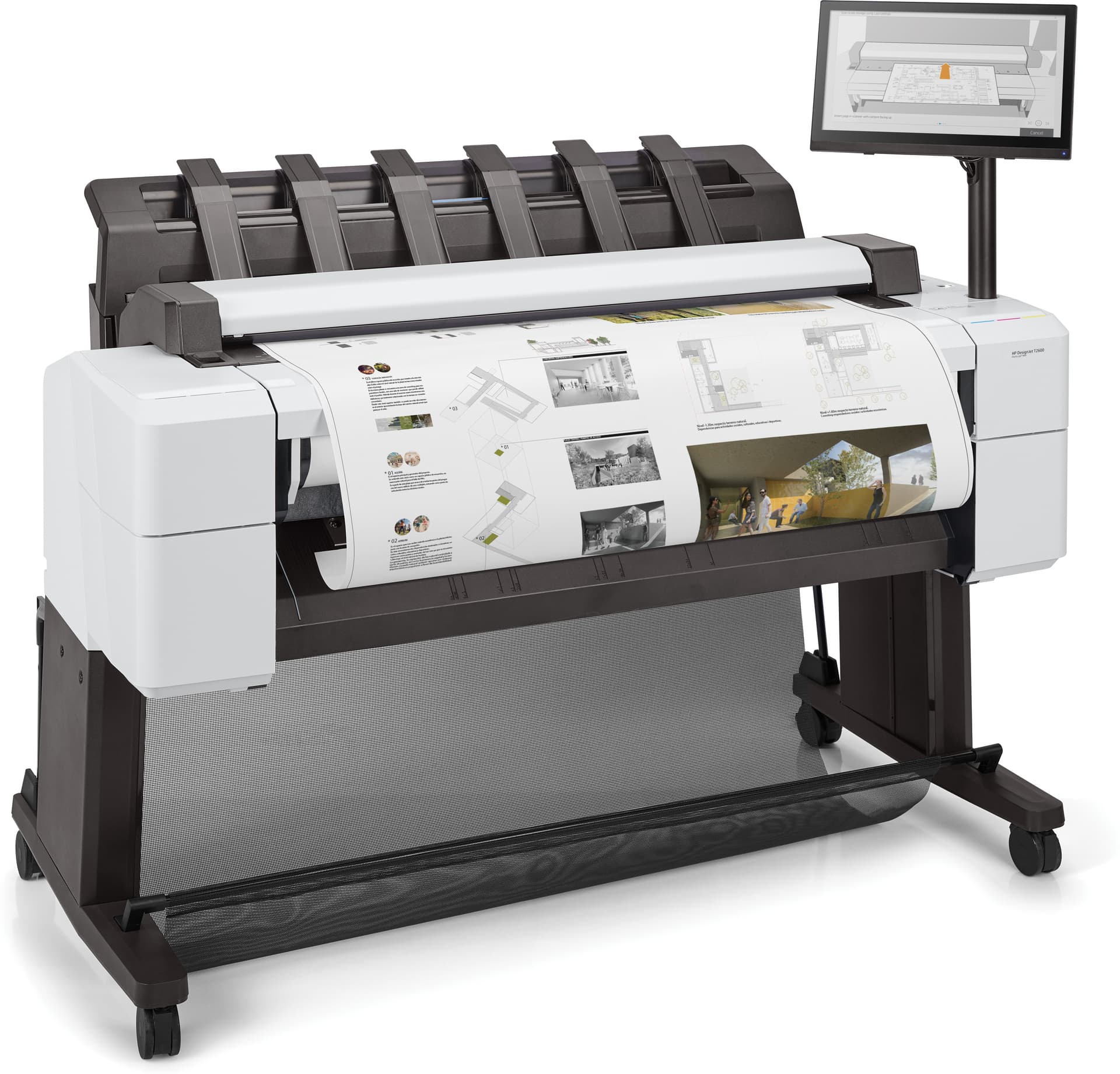 HP Designjet T2600 36-in PostScript Multifunction Printer, miniatura 4