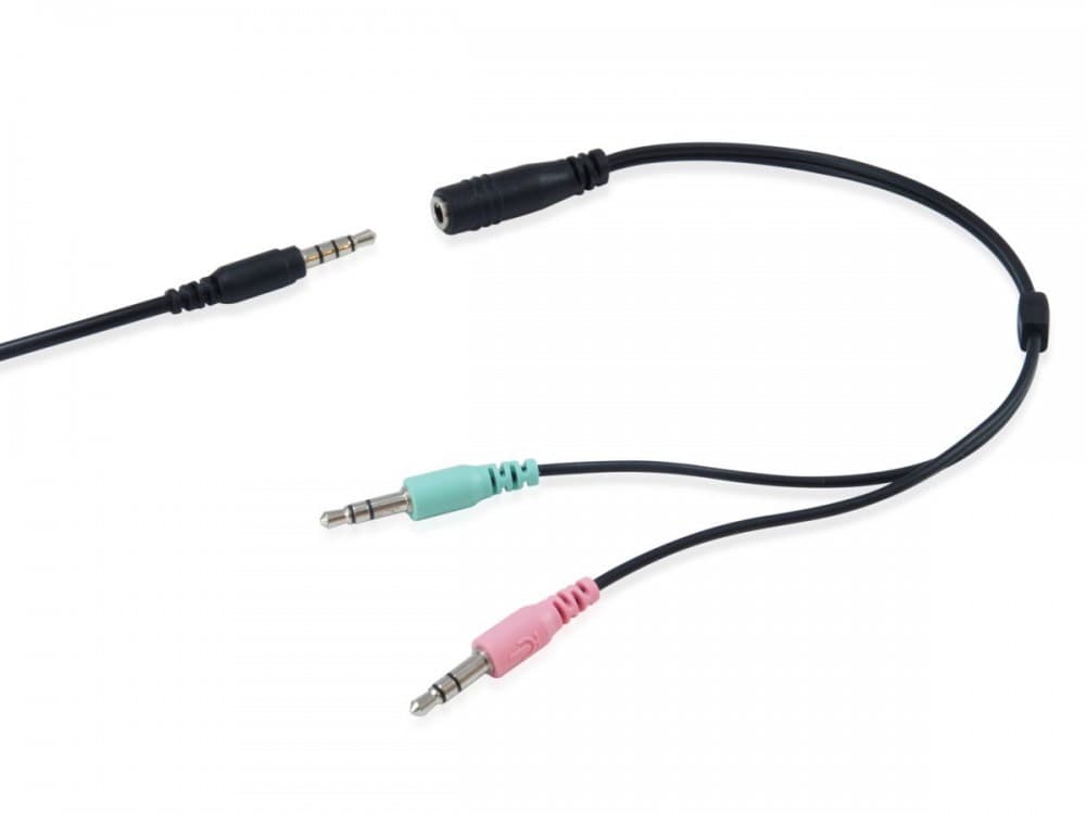 EQUIP LIFE HEADSET C/MICRO C/COMAN VOL 3.5"+ ADAP 2 JACKS #CAMPANHA#, miniatura 5