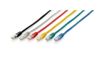 EQUIP CHICOTE CAT6 U/UTP 0.25M AZUL, miniatura 2