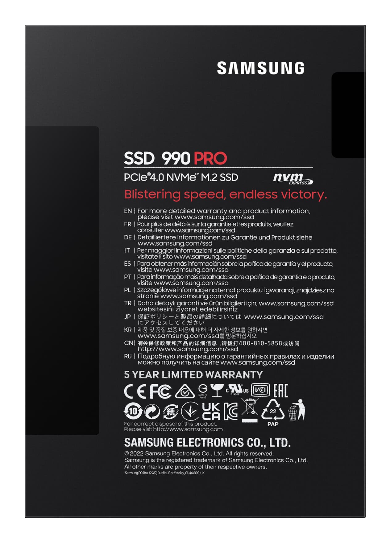 Samsung 990 PRO, miniatura 7
