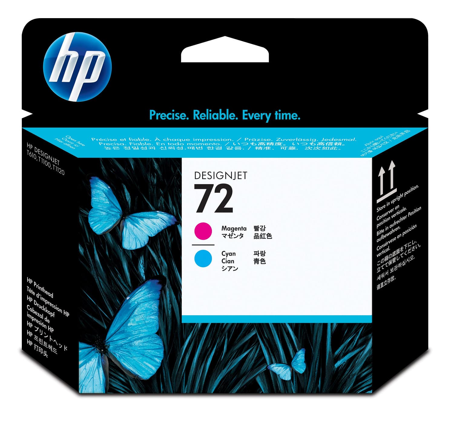 HP Cabeça de impressão 72 Magenta e Ciano, miniatura 1