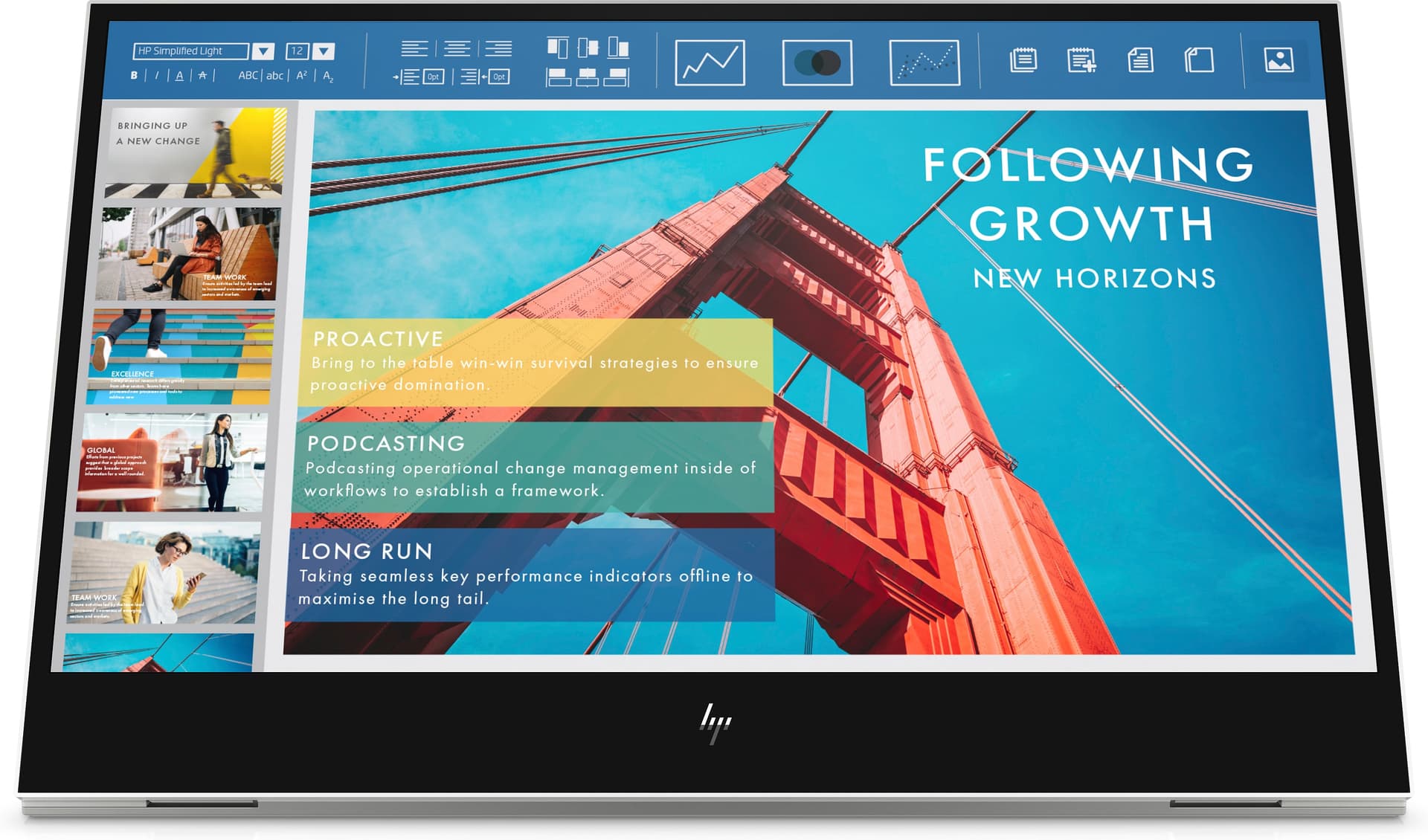 HP E-Series Monitor Portátil E14 G4, miniatura 1