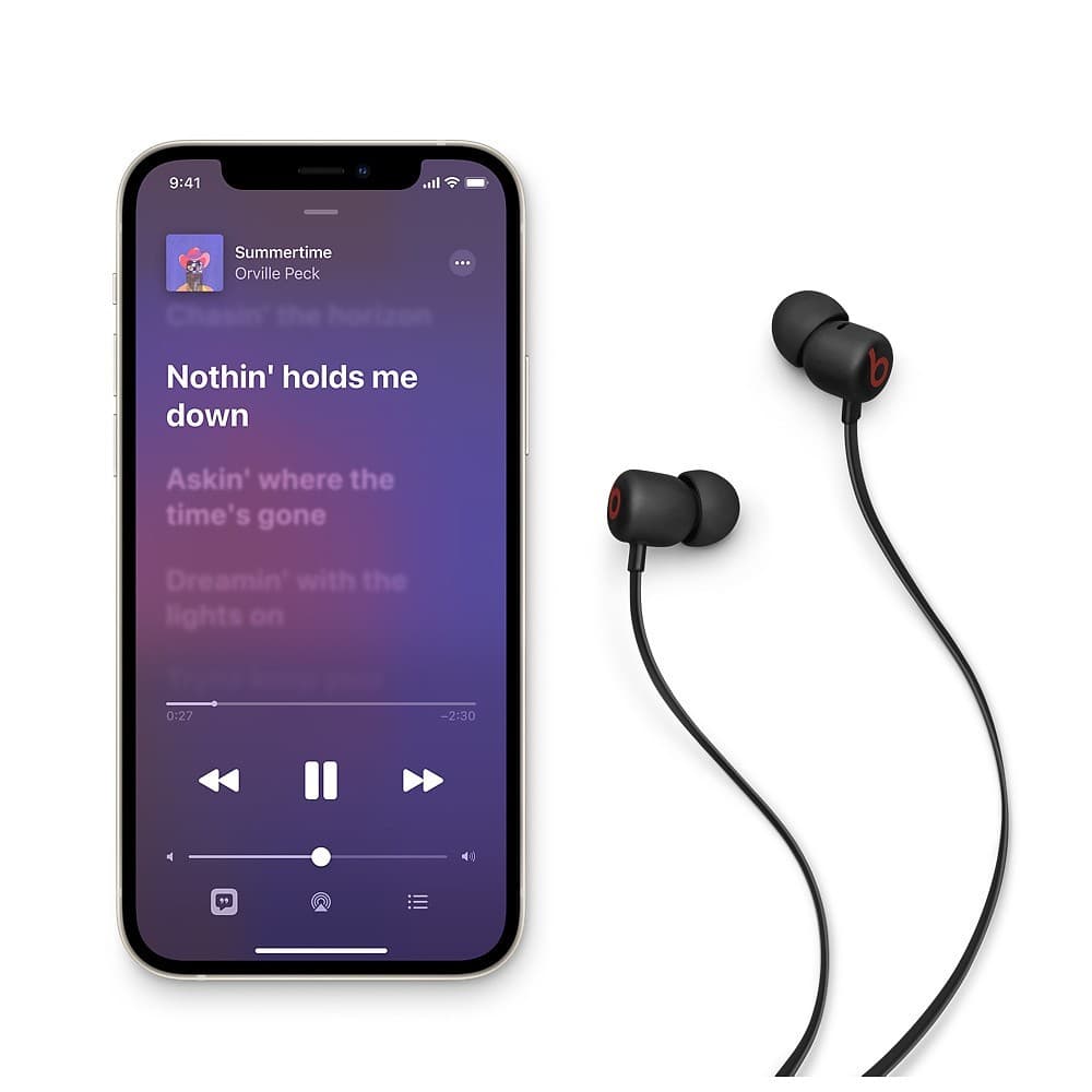 Apple Beats Flex, Auscultadores, Intra-auditivo, Fita de pescoço, Preto, Binaural, Botão, Unidade de comando integrado, miniatura 2