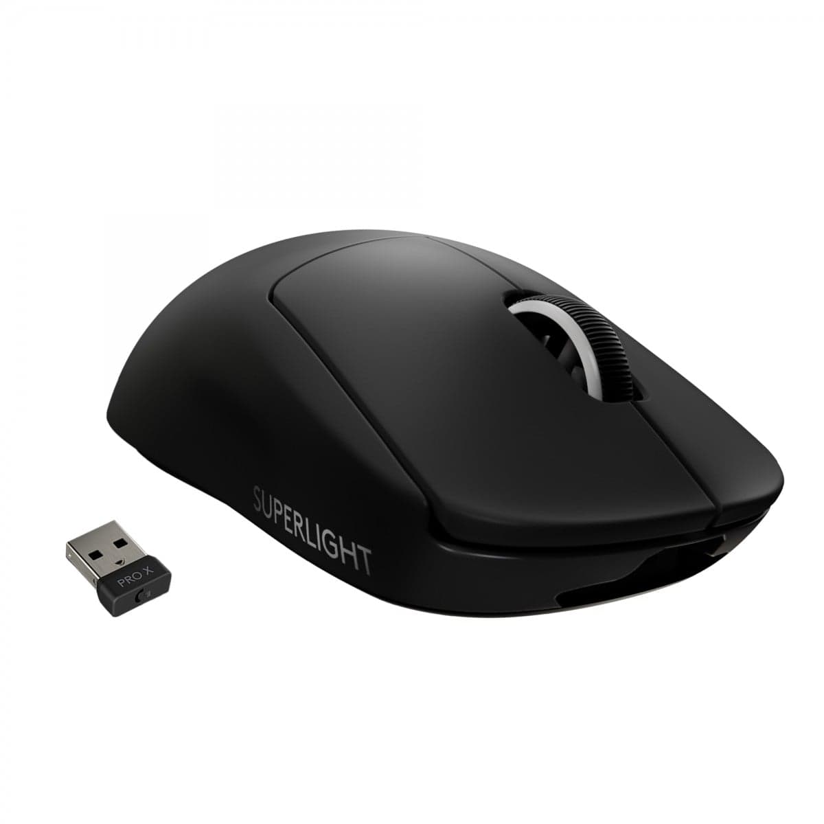 Logitech PRO X SUPERLIGHT Wireless Gaming Mouse - Rato - óptico - 5 botões - sem fios - 2.4 GHz - recetor USB Logitech LIGHTSPEED - preto, miniatura 1