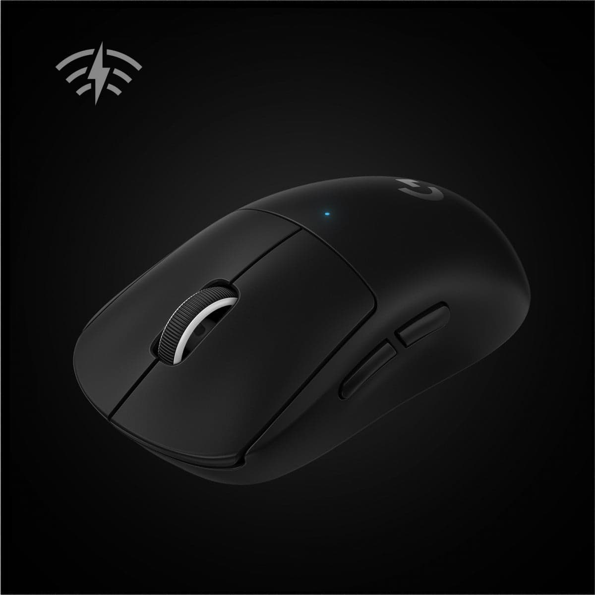 Logitech PRO X SUPERLIGHT Wireless Gaming Mouse - Rato - óptico - 5 botões - sem fios - 2.4 GHz - recetor USB Logitech LIGHTSPEED - preto, miniatura 4